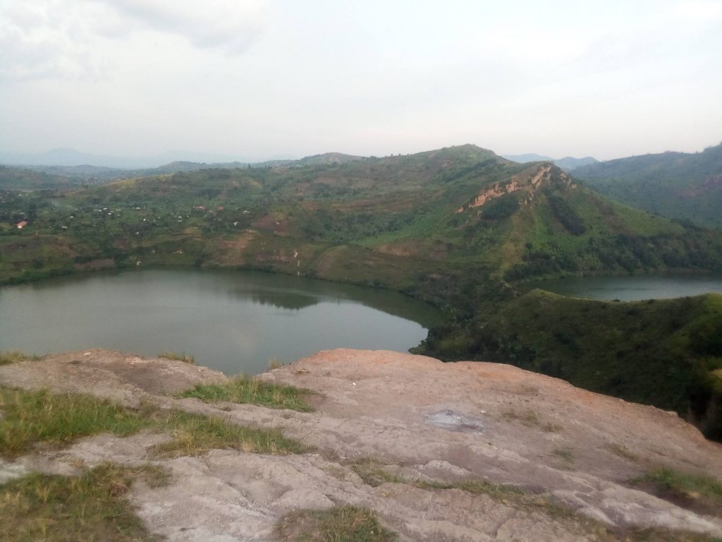 Twin lakes in kichwamba