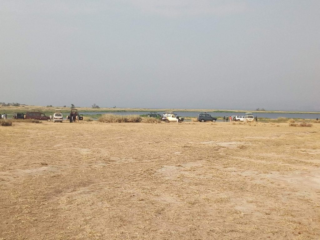 Iconic lakes and savanah